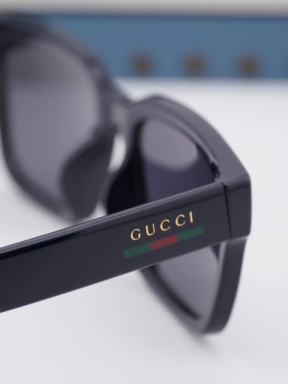 Gucci GG1857SK 003 Square Men Sunglasses - Blue